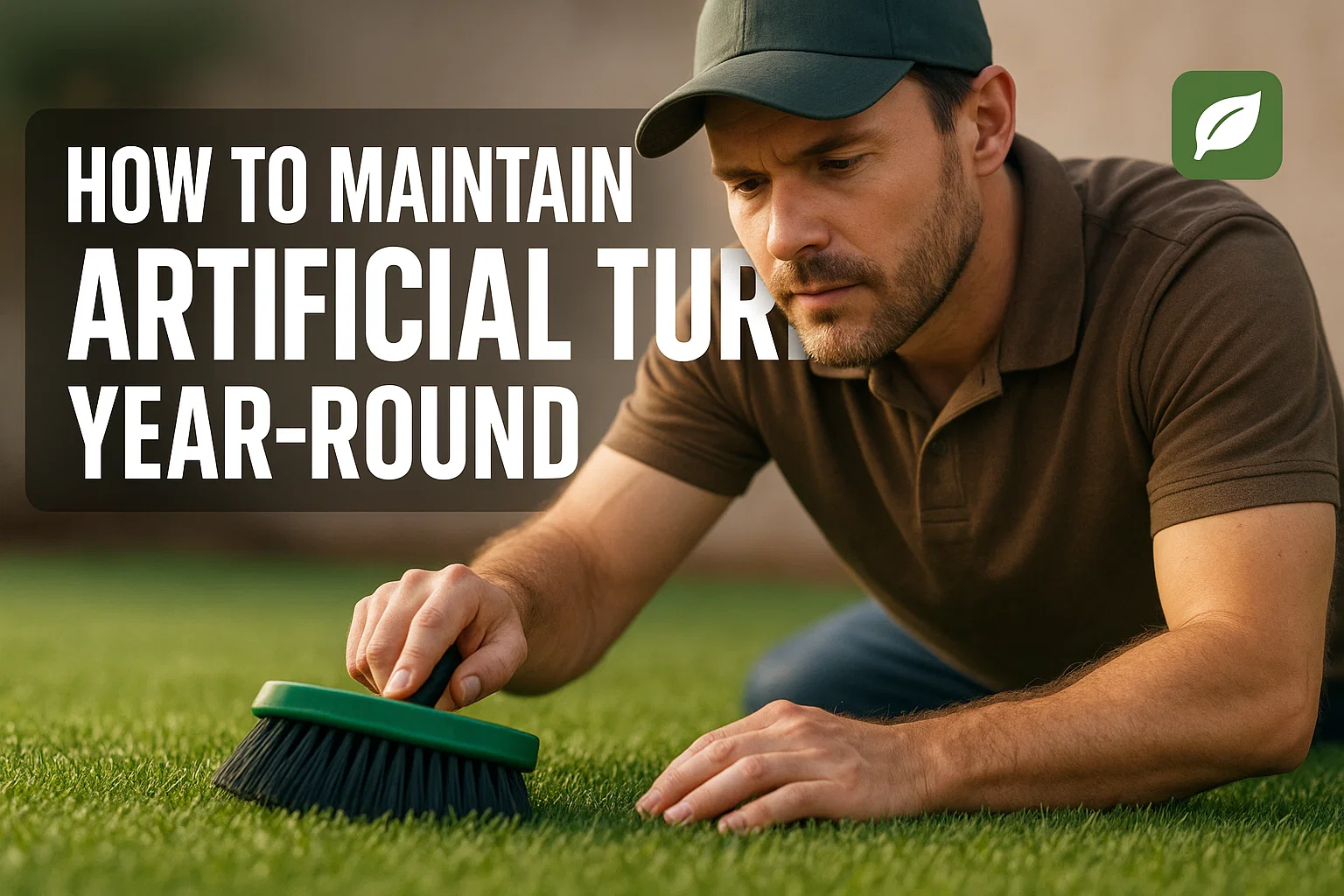 How to Maintain Artificial Turf Year-Round