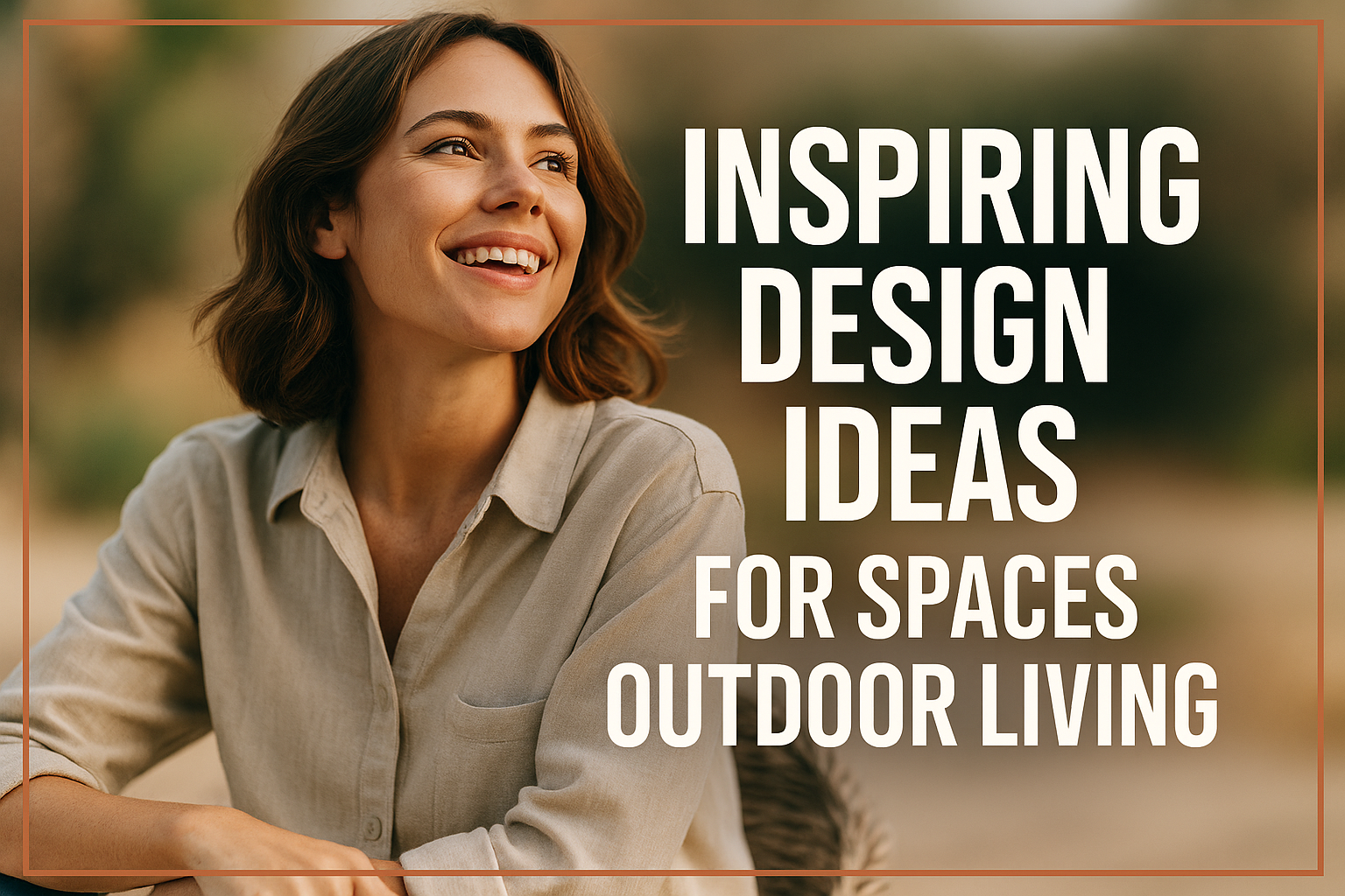 Outdoor living space design ideas