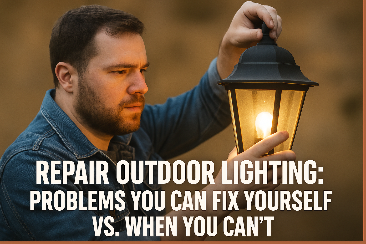 Repair Outdoor Lighting