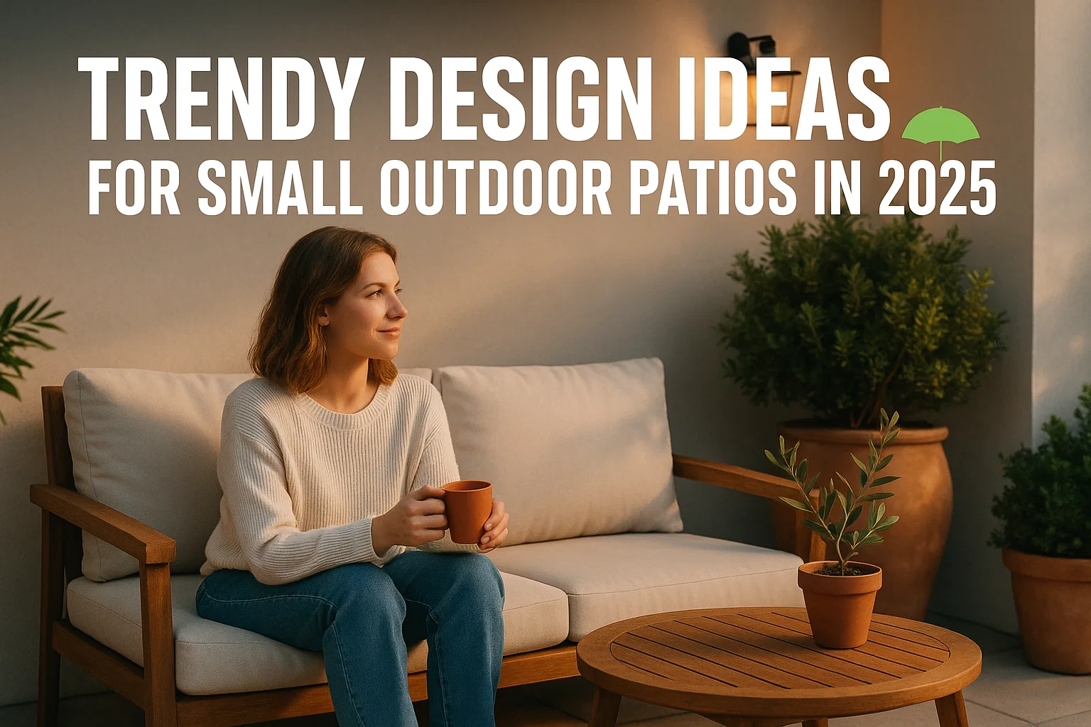  Trendy Design Ideas for Small Outdoor Patios in 2025
