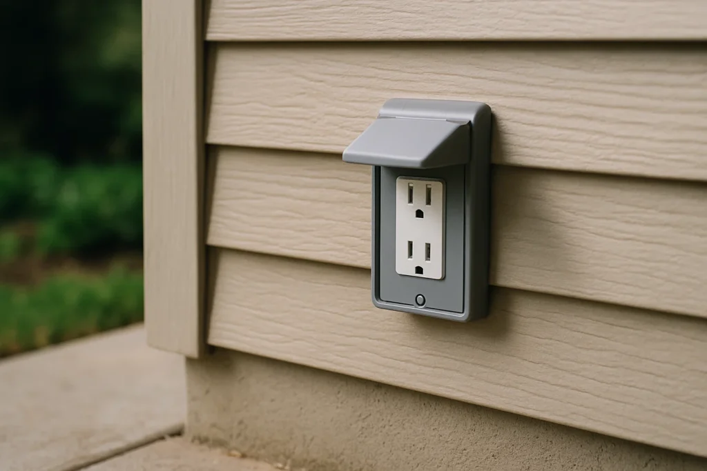 What Is the Standard Exterior Outlet Height