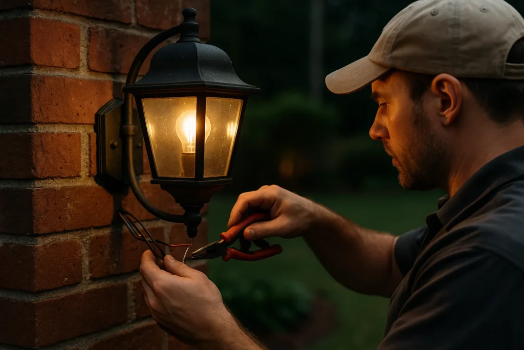 When To Seek Professional Outdoor Lighting Repair