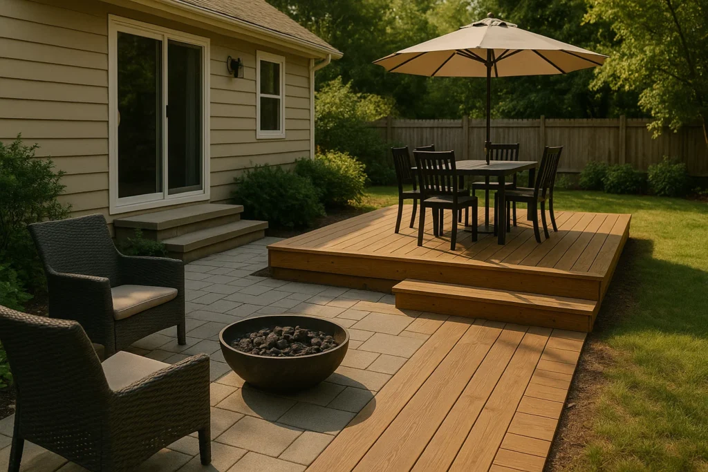 Key Differences Between Patios and Decks