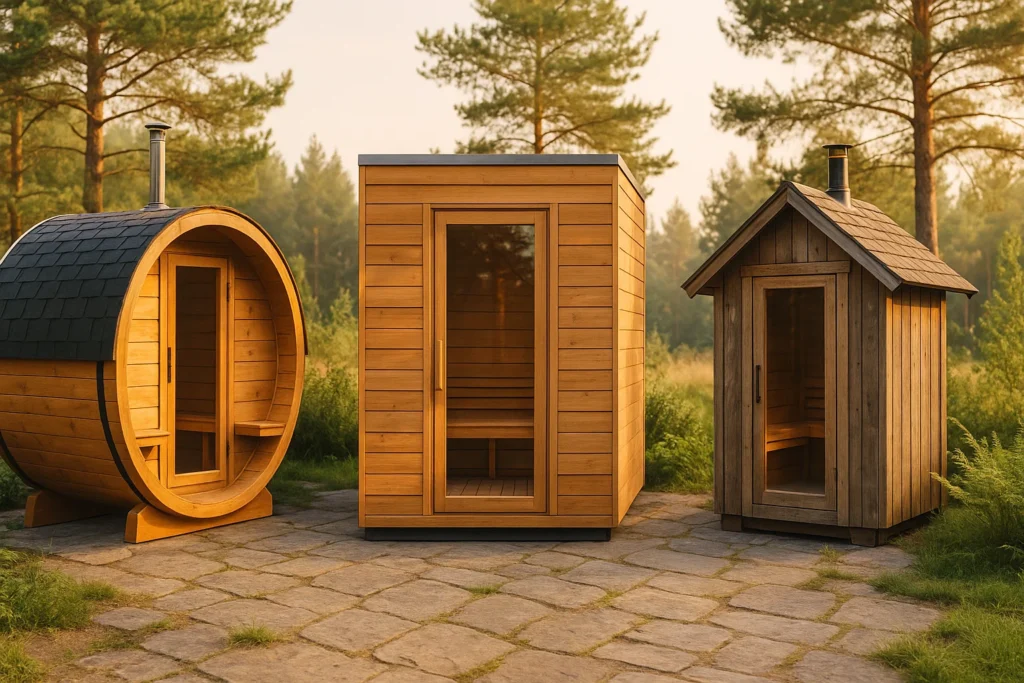 Pros and Cons of Different Outdoor Sauna
