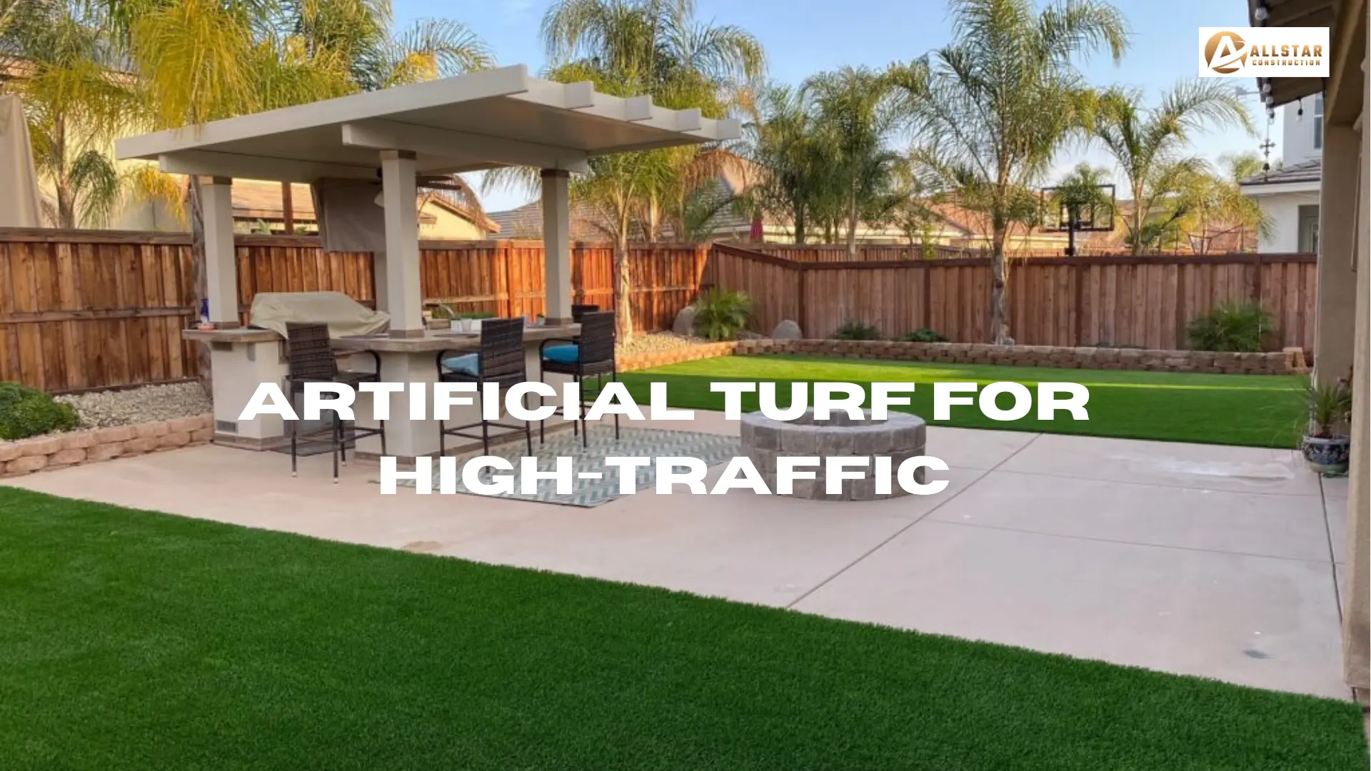 Artificial Turf for High-Traffic Entertainment Areas