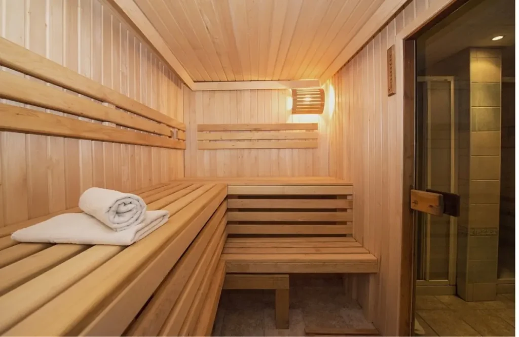Sauna and a Steam Room