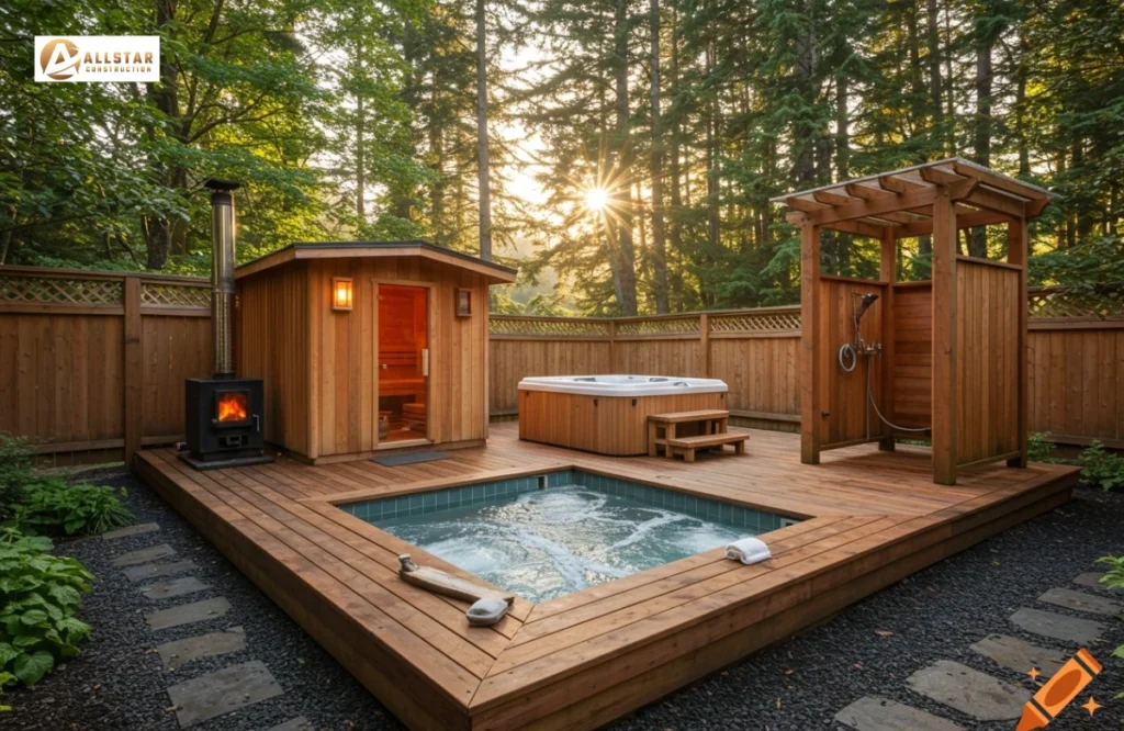 Saunas and Hot Tubs Make the Perfect Pair