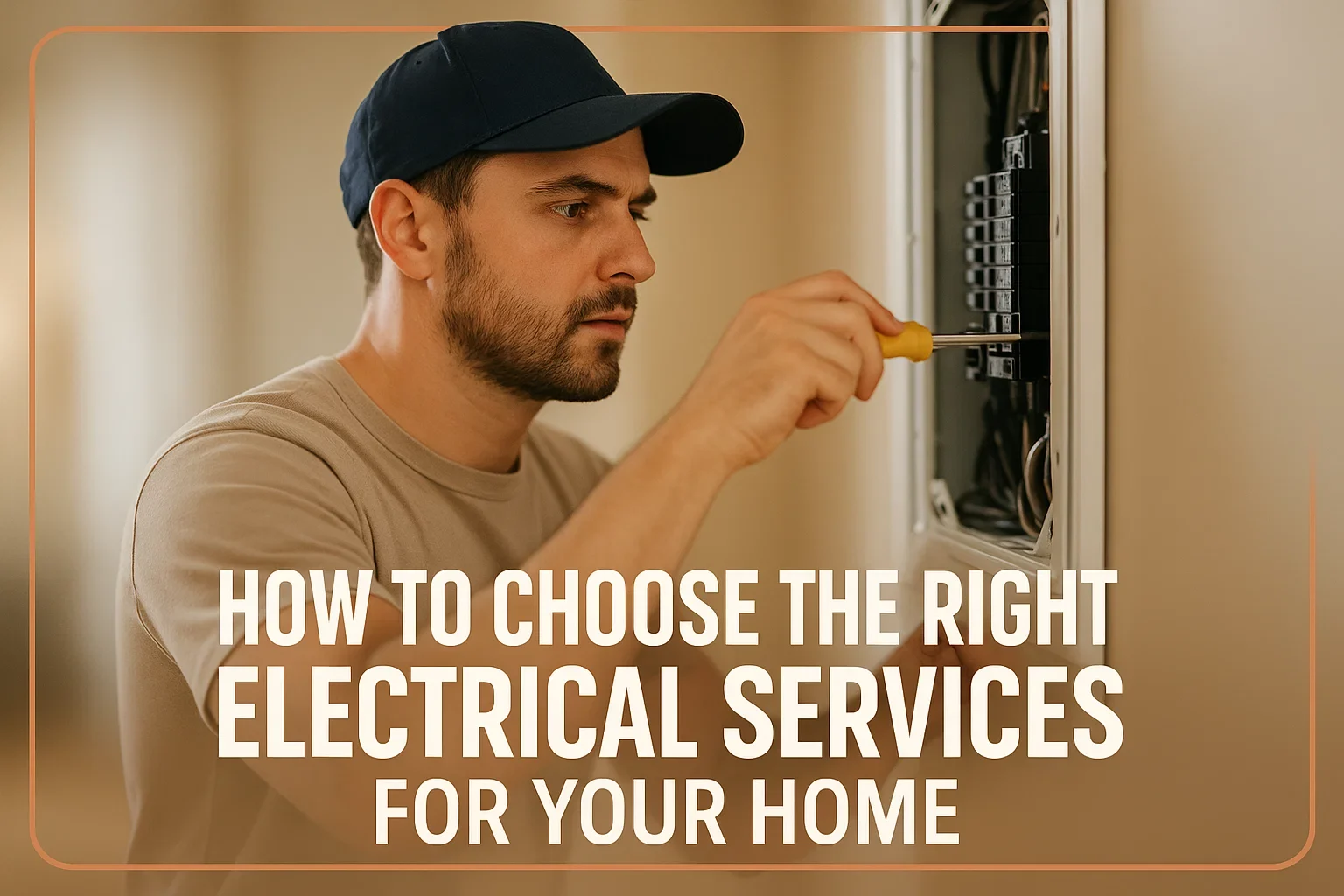 How to Choose the Right Electrical Services for Your Home?
