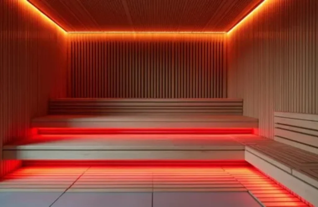 infrared heater sauna