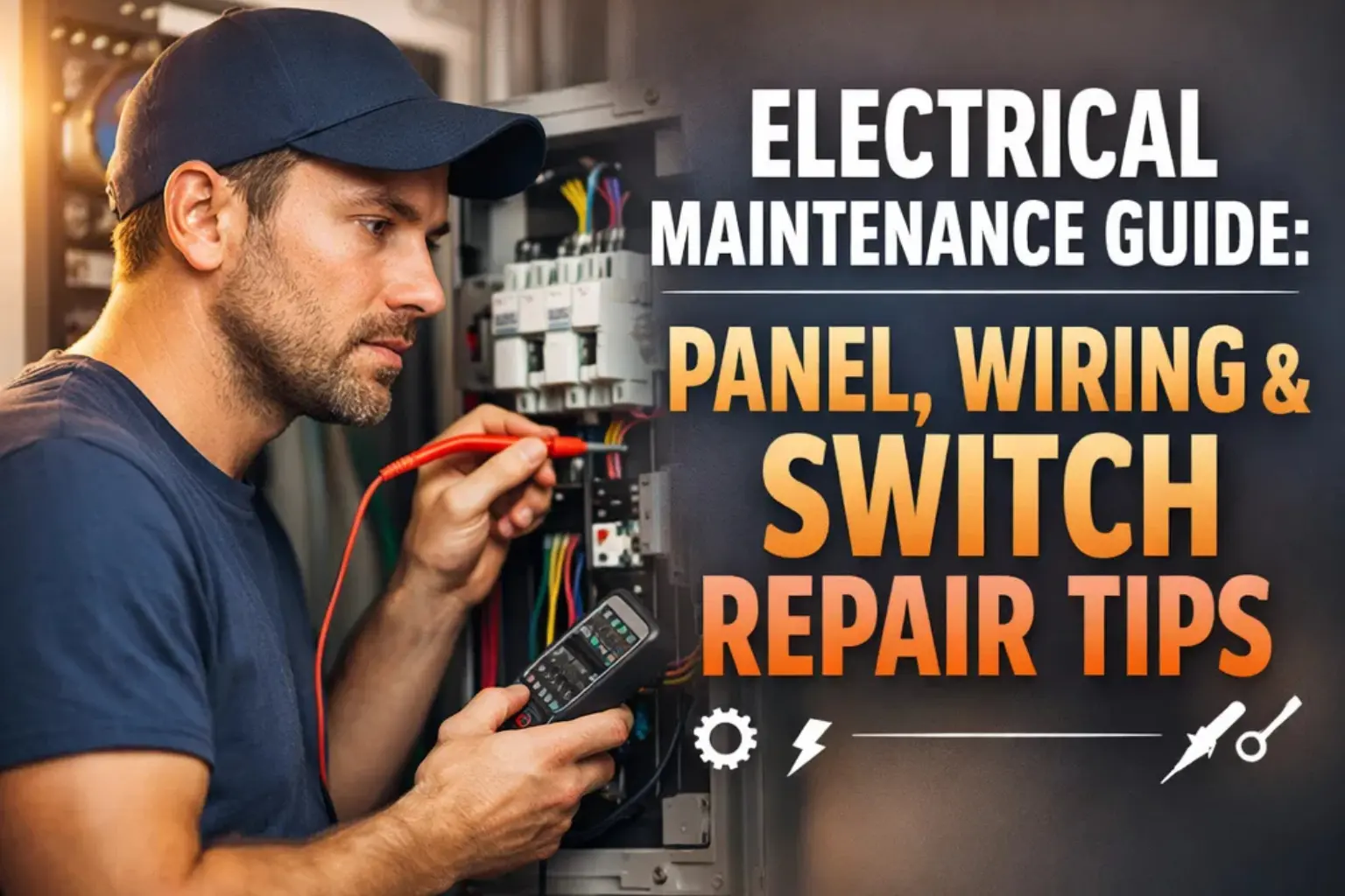 Electrical Maintenance Guide: Panel, Wiring & Switch Repair Tips