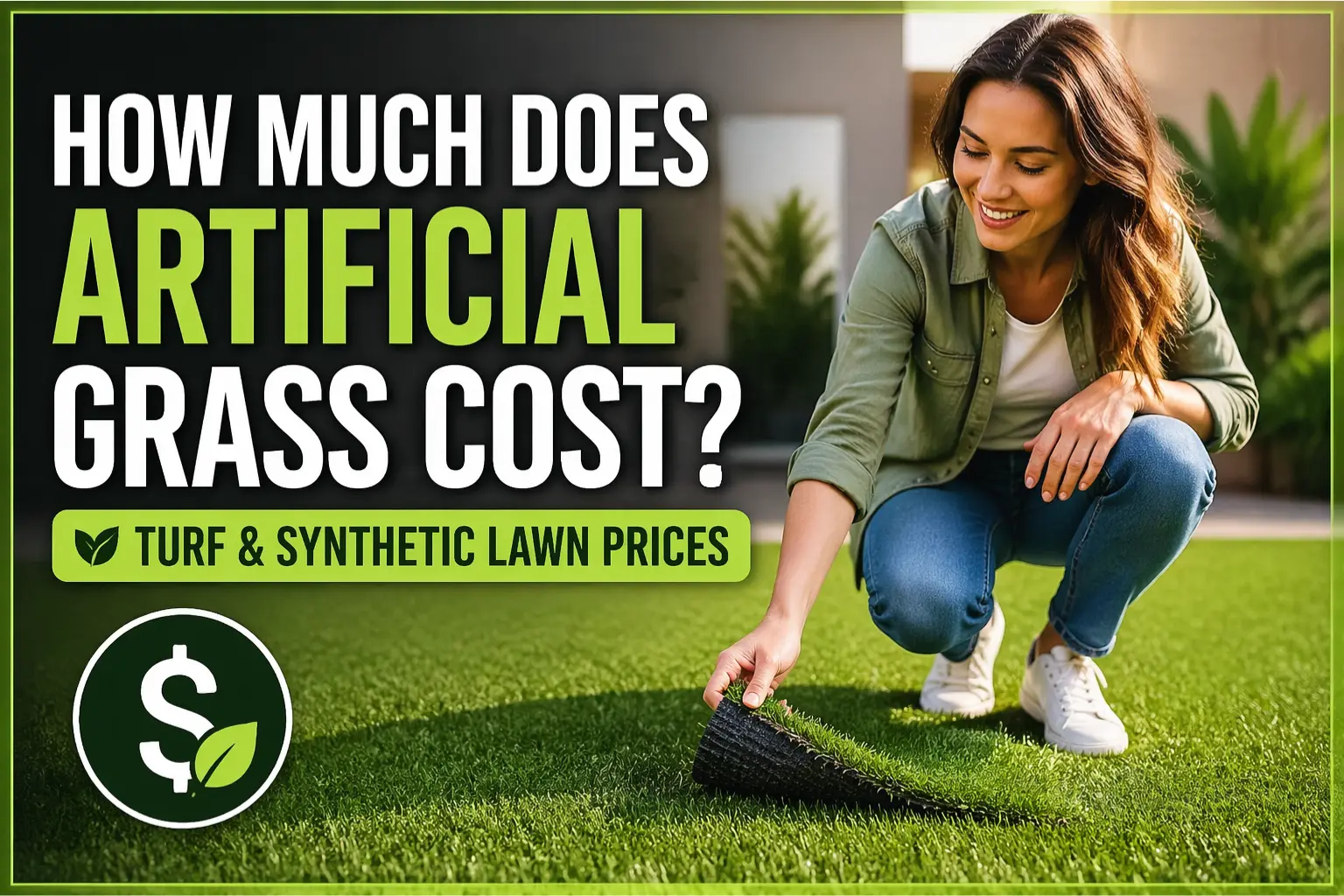 How Much Does Artificial Grass Cost? Turf & Synthetic Lawn Prices